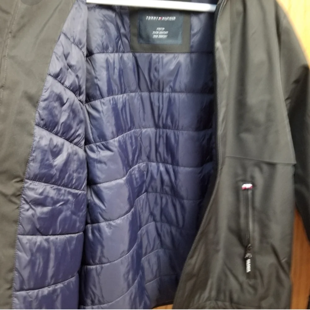 Tommy Hilfiger Men's Performance Hooded WATER & WIND RESISTANT,STRETCH, X…